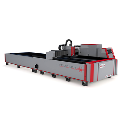 Laserový řezací stroj pro výměnu listů otevřeného typu